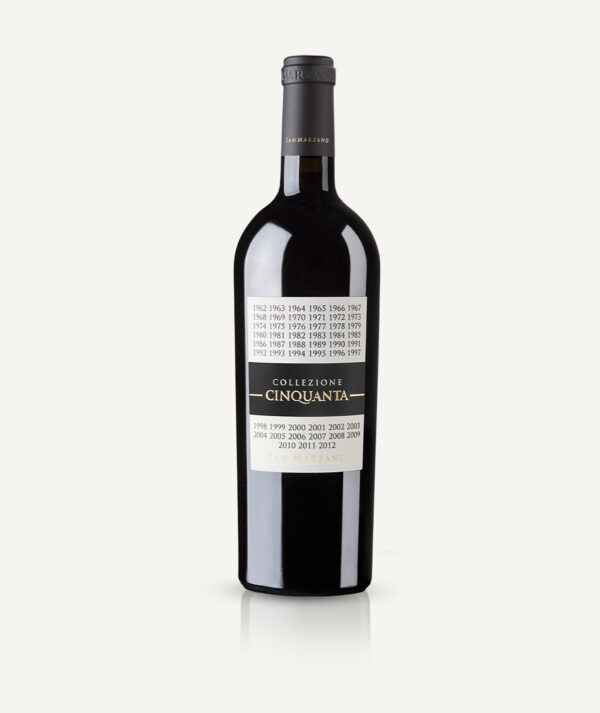Cantine San Marzano Collezione Cinquanta+6 Vino Rosso d’Italia Senza Annata